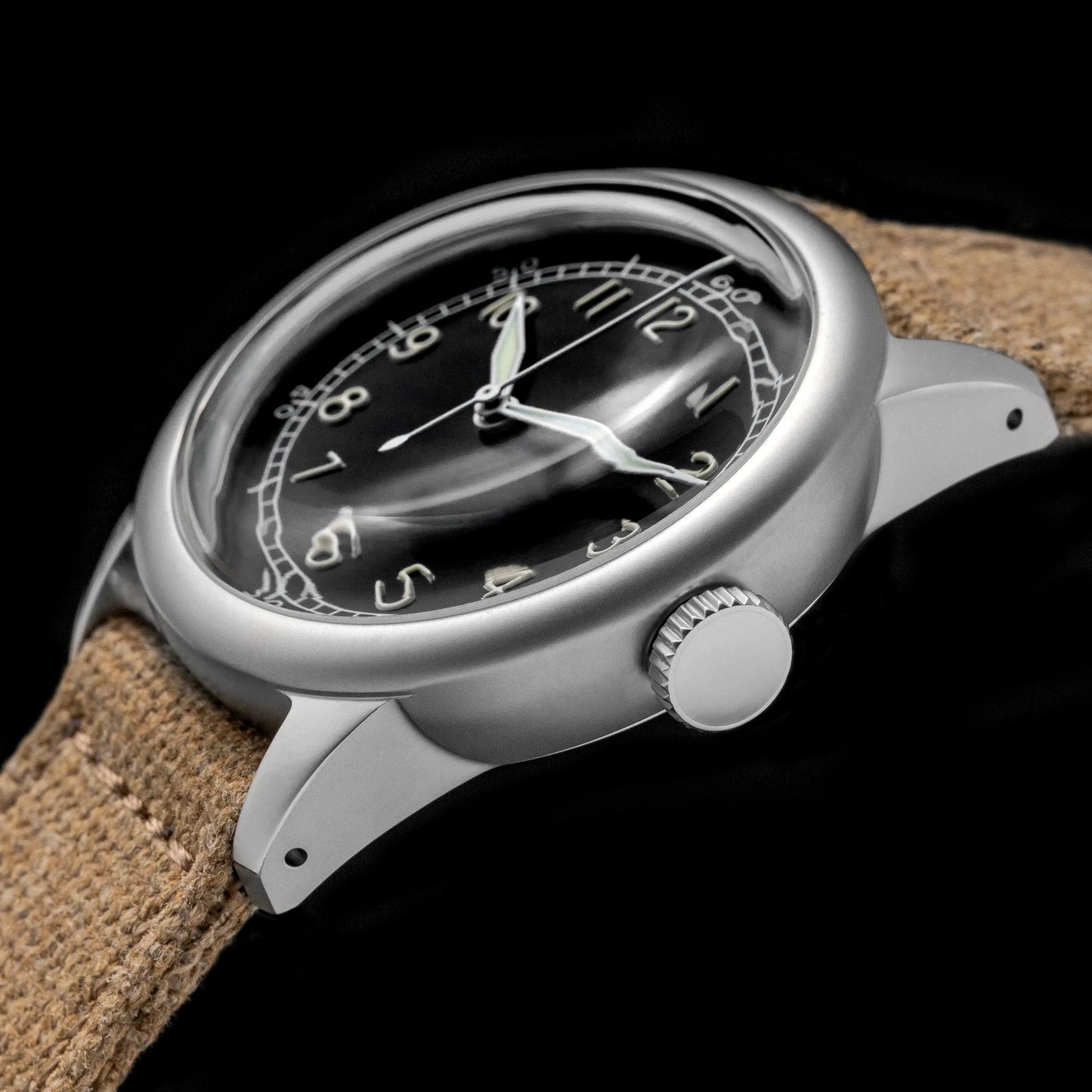 THORN SHY040 36MM Pilot watch Luminous AR Sapphire NH35 Automatic A11