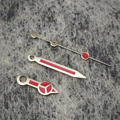 28.5mm NH34 Watch Dial + 4 Pointer Set GMT Mechanical Accessories SUB Watch Dial Modification Parts for NH34 and NH35 Movements