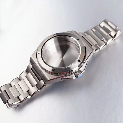 Engineer Watch Case 20ATM Waterproof 40mm Two Tone Gold Sapphire Glass Fit NH35 NH36 NH34 Movement pt5000 eta2824