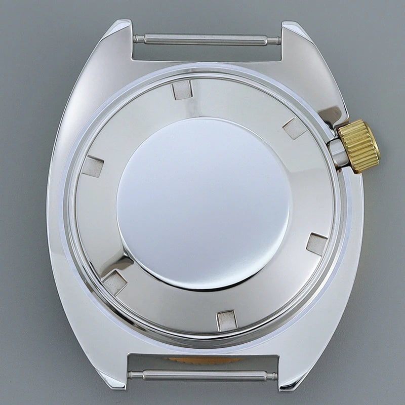 41mm NH35 Watch Case Stainless Steel Accessories For NH35 NH34 Mod Abalone NH36 NH70 Movement 28.5mm Dial Sapphire Crystal Glass