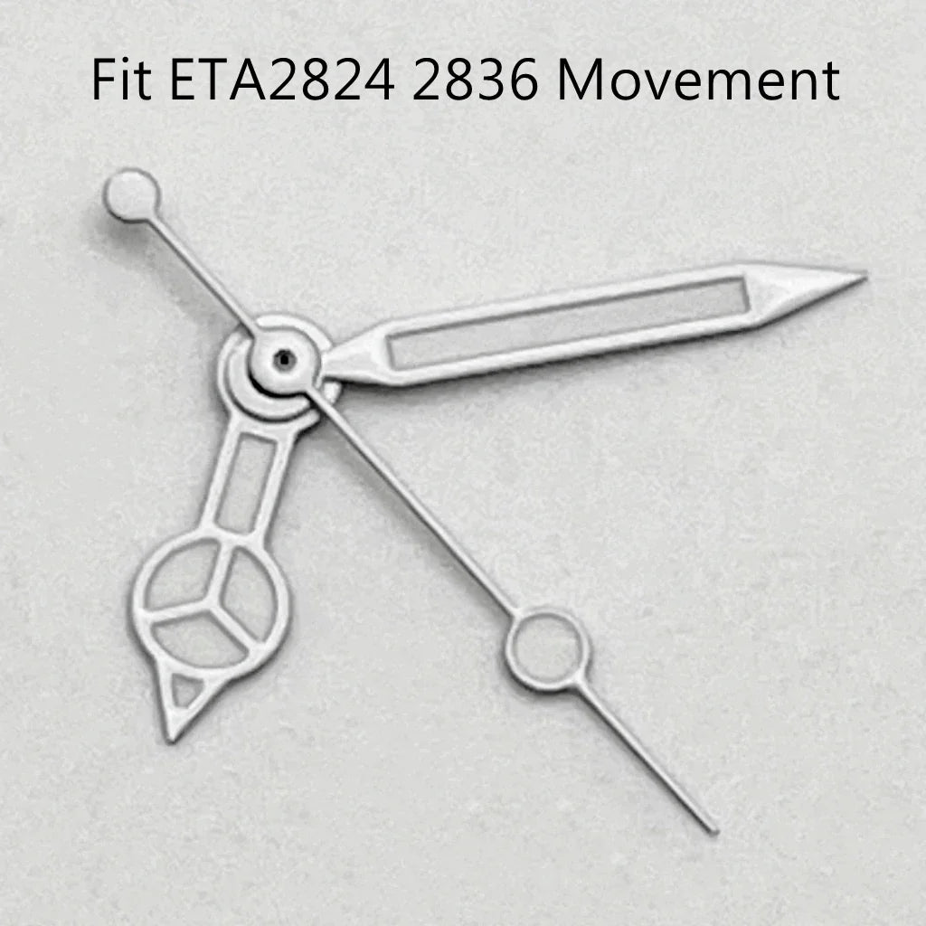 NH35 White Hands Lume Fit NH35 NH36 ETA2824 2836 PT5000 Miyota 8215 8205 DG2813 PT5000 Automatic Movement Watches Accessories