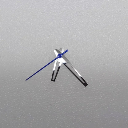 Green Luminous Watch Hands with Red/blue Second Needle for Men's Watch Replacement Accessories Fit NH35/NH36/4R Movement