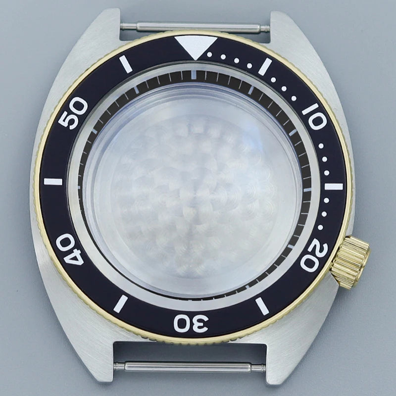 41mm NH35 Watch Case Stainless Steel Accessories For NH35 NH34 Mod Abalone NH36 NH70 Movement 28.5mm Dial Sapphire Crystal Glass