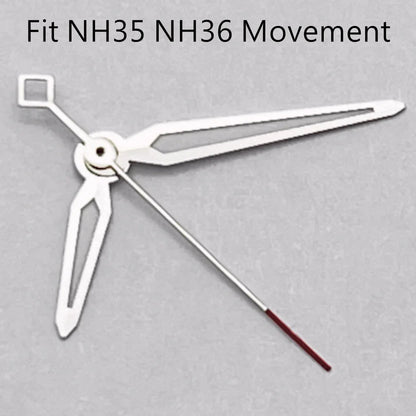 NH35 Silver Watch Hands Green Luminous Fit NH35 NH36 Movement Watch Accessories
