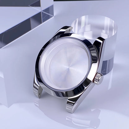 36mm/39mm NH35 Case Stainless Steel Sapphire Crystal Waterproof Fluted Case For NH35 NH36 Movement 28.5mm Dial NH35 Watch Case