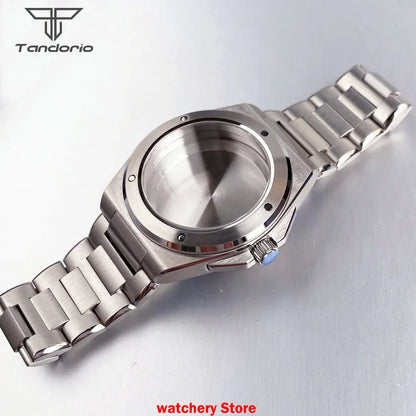 40mm NEW Watch Case For Engineer Style 200m Waterproof Sapphire Glass Fit NH35 NH36 ETA2824 PT5000 Movement Watch Part