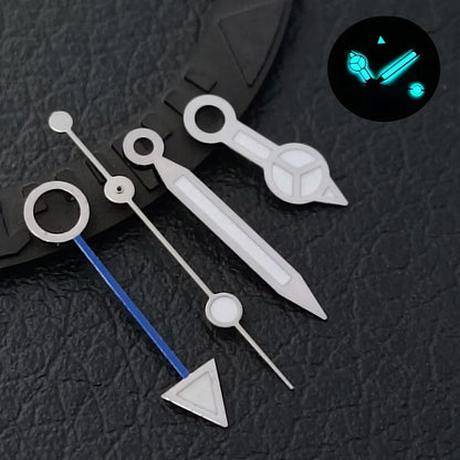 GMT Hands Blue Green/Green Luminous NH34 GMT Watch Hands for NH34 Automatic Movement watch accessories Watch Part For Wristwatch