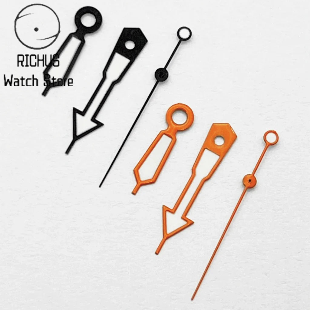 Watch Hands Green Luminous Fit NH35 NH36 ETA2824 2836 Miyota 8205 8215Mingzhu DG2813 3804 Movement Watch Accessories