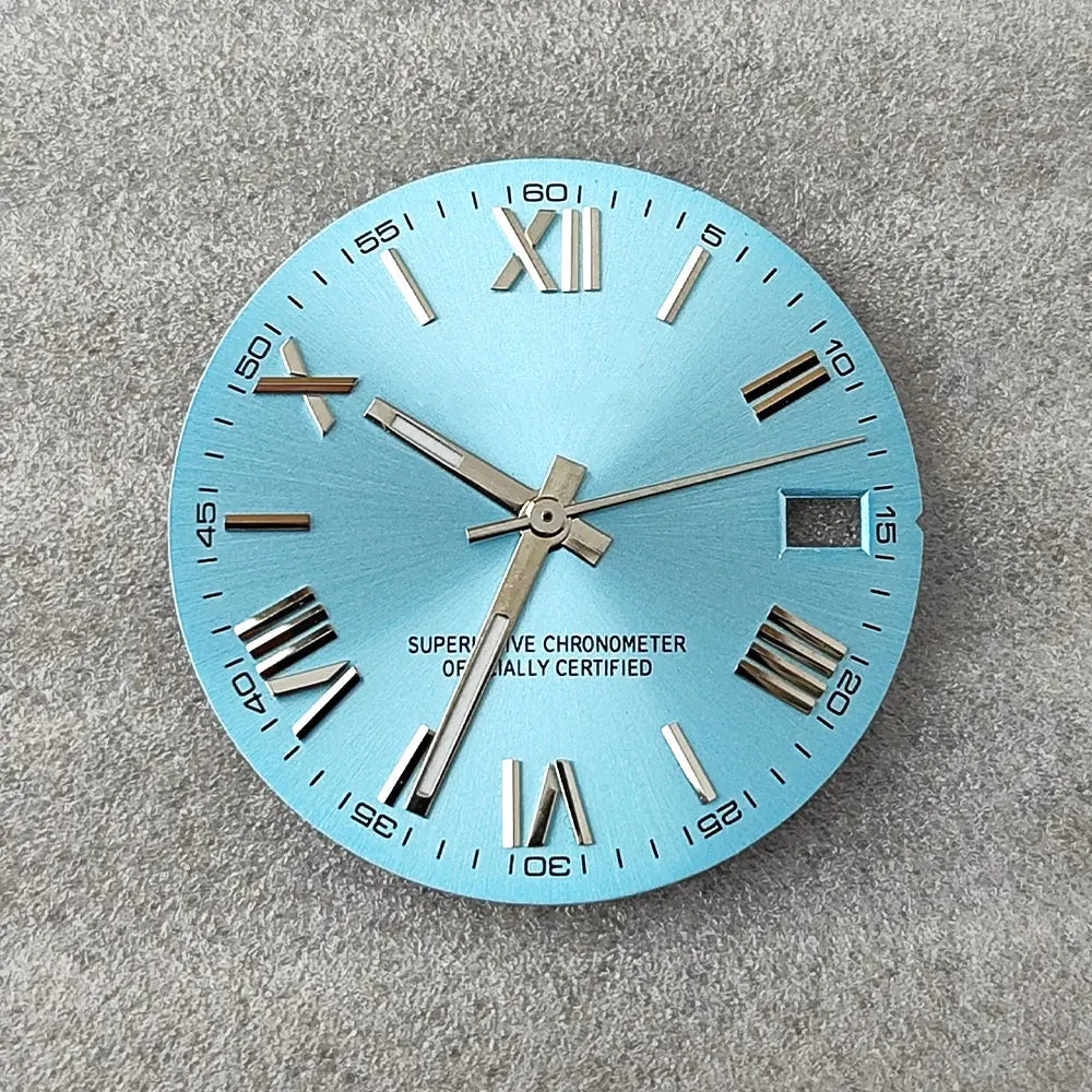 28.5mm NH35 dial Roman dial S Dial Modified Dial for NH35/NH36 Automatic Movement Watch accessories