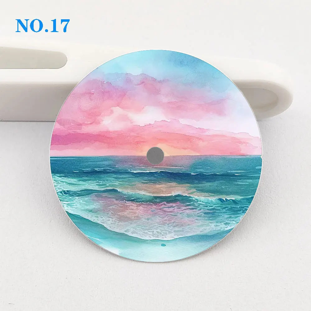 Watch dial 28.5mm dial NH35 dial creative color-printed series dial is suitable for NH35/36 movement watch accessories