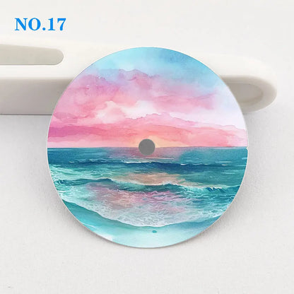 Watch dial 28.5mm dial NH35 dial creative color-printed series dial is suitable for NH35/36 movement watch accessories