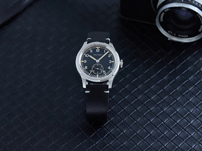 39MM Retro WW2 Military  S2081 Gradual Brown Dial ST1731 Movement 100M Waterproof  D12 Homage Field Watch