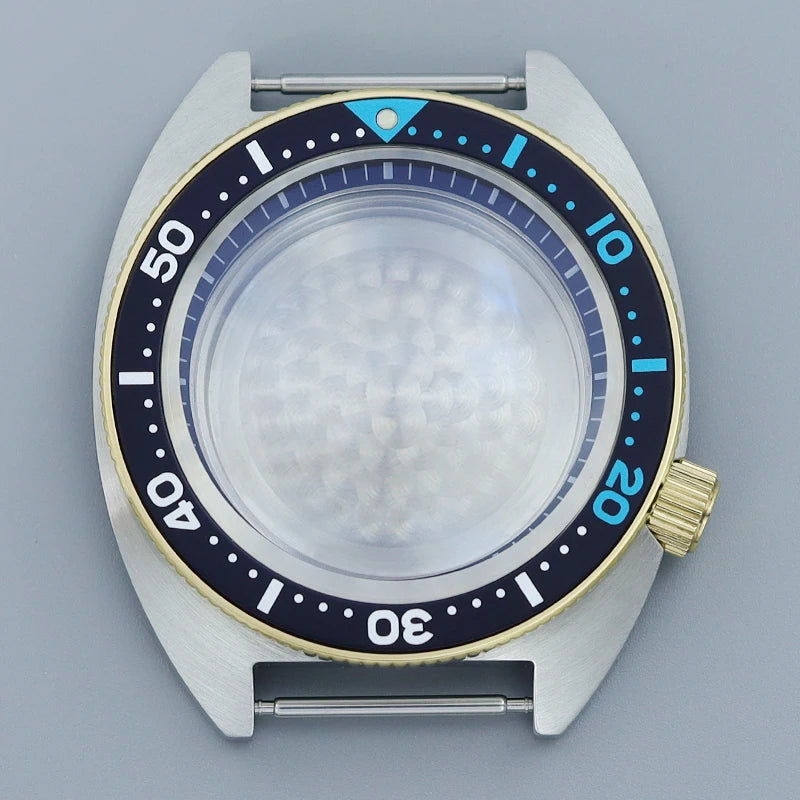 41mm NH35 Watch Case Stainless Steel Accessories For NH35 NH34 Mod Abalone NH36 NH70 Movement 28.5mm Dial Sapphire Crystal Glass