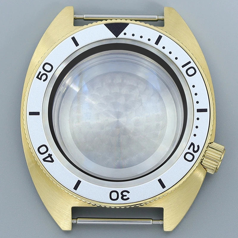 41mm NH35 Watch Case Stainless Steel Accessories For NH35 NH34 Mod Abalone NH36 NH70 Movement 28.5mm Dial Sapphire Crystal Glass