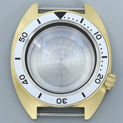 41mm NH35 Watch Case Stainless Steel Accessories For NH35 NH34 Mod Abalone NH36 NH70 Movement 28.5mm Dial Sapphire Crystal Glass