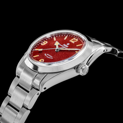 THORN T003 34mm Retro Watch PT5000 Automatic Dome Sapphire Luminous 10Bar dress explorer