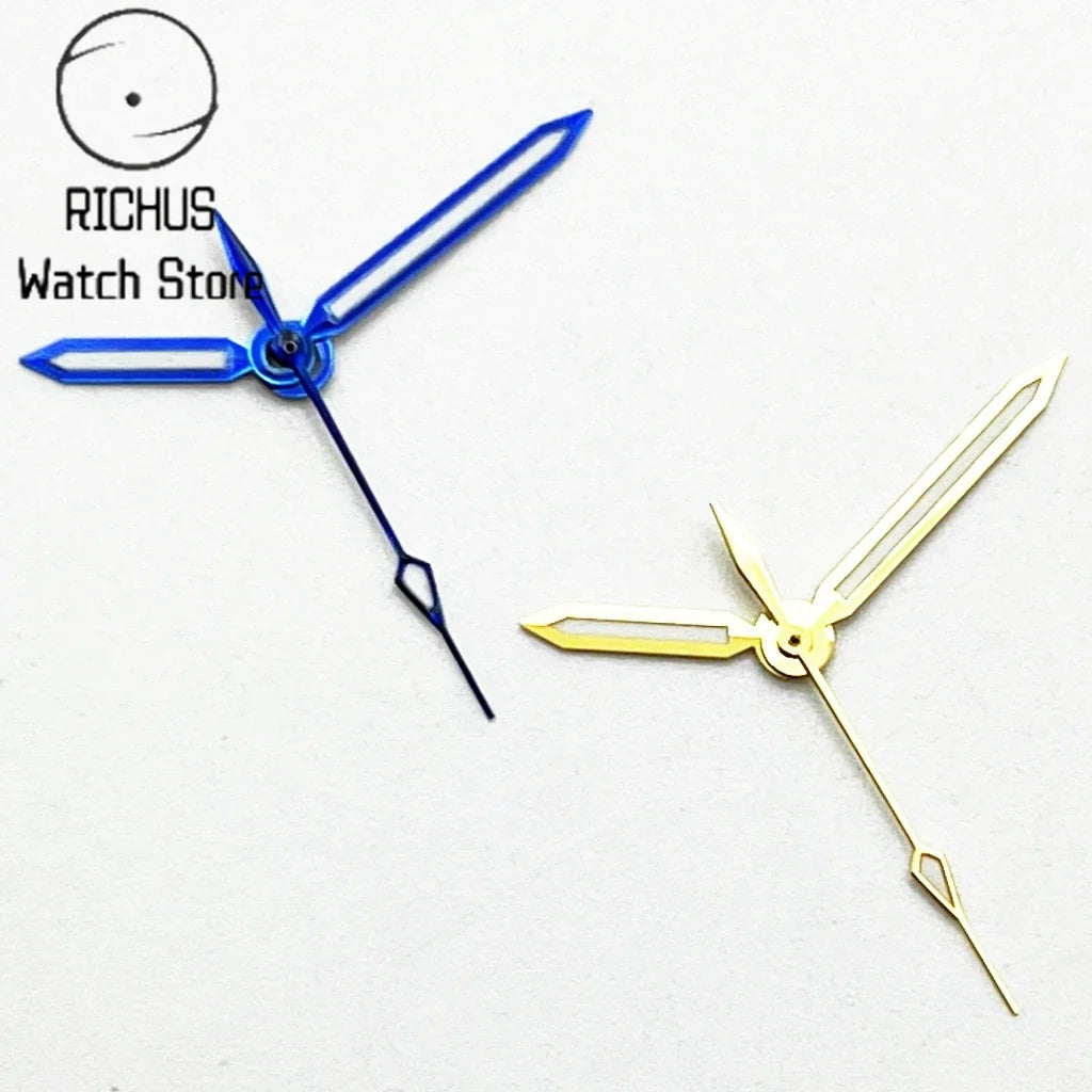 NH35 Hands Silver/Blue Watch Hands Fit NH35 NH36 PT5000 ETA2836 2824 DG2813 3804 Miyota8215 8205 821A Movement Watch Accessories