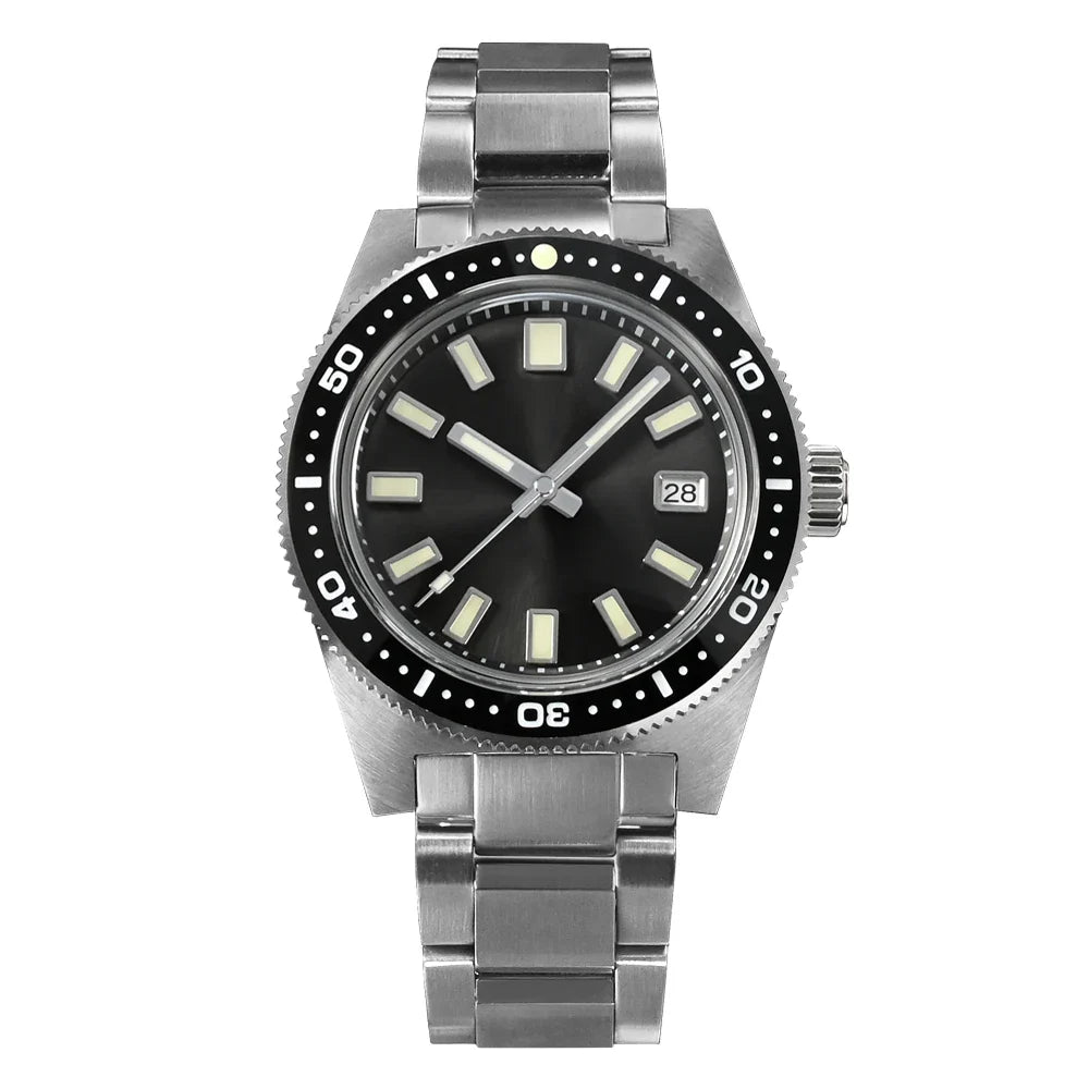 San Martin 62mas V4 Diver SN0007G 41mm NH35 Automatic AR Sapphire  Date Window 20bar c3 Luminous