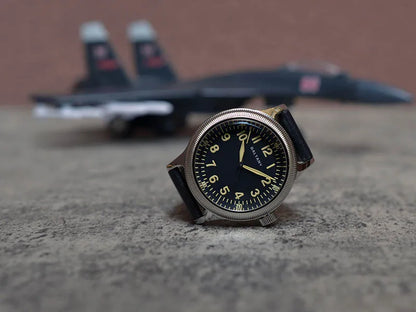 Baltany 38MM A11 Military Automatic Watch Man S2031B Sapphire Crystal 10ATM Stainless Steel NH38 Retro Mechaincal Wristwatches