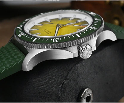 San Martin Diver SN0118G 40mm Original Design Fruit Series  NH35 Automatic 20Bar AR Sapphire BGW Luminous SN0118