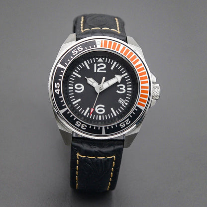 Sterile King Samurai Watch C3 Luminous Sapphire NH35 Automatic Diver 20Bar 43MM