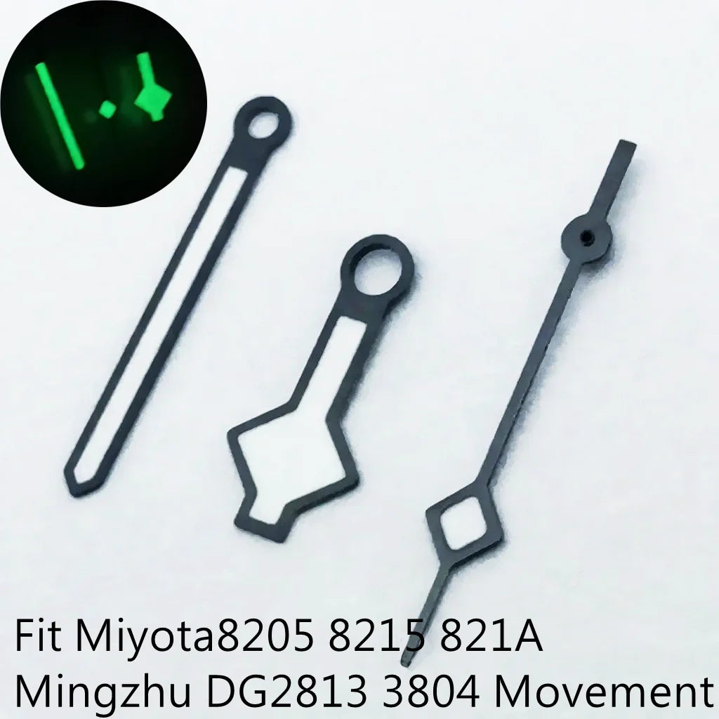 NH35Luminous Hands Snowflake Gold/Silver/Black/Rose Gold Watch Hand Watch Fit NH35 NH36A Miyota 82 Series ETA 2824 2836 Movement