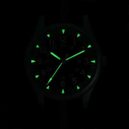 Militado ML07 Military Watch VH31 Quartz Sapphire Luminous AR Coating 10bar