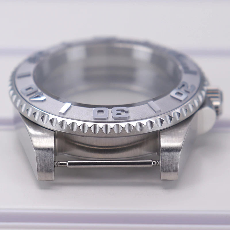 200M Diving Watch Case 40mm For Yacht-Master Seiko NH35 NH36 NH38/34 Miyota 8215 ETA2824 Movement Sapphire Glass 120clicks Bezel