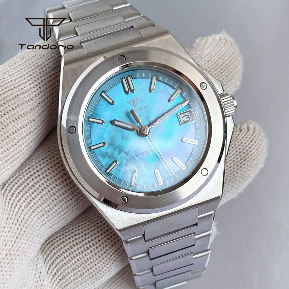 Tandorio Engineer Watch TD331  NH35 Sapphire 40mm Business 20bar