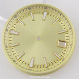 33mm Watch Dial Luminous for Overseas Men Watch Modified Accessories Fit for NH35 NH36 NH38 4R35 4R36 Automatic Movement