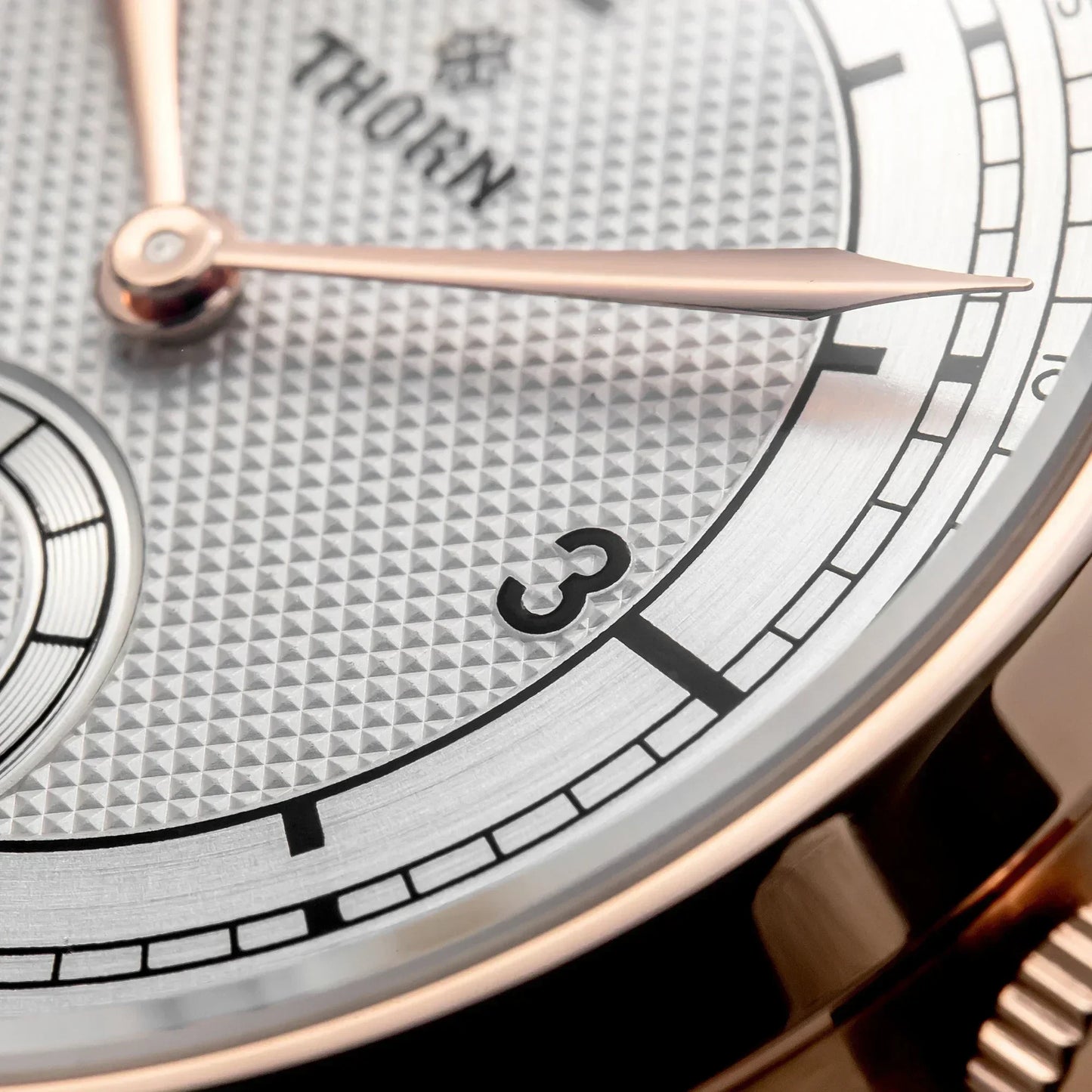 THORN Too1  quartz Sub Second Watch 37mm Case 3ATM AR Sapphire Pilot