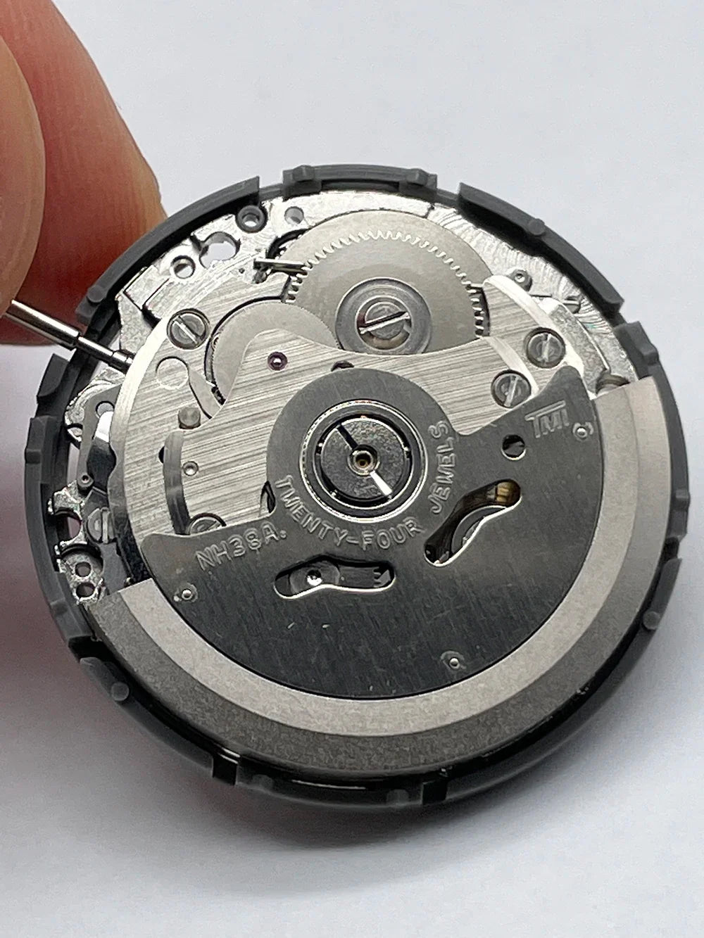 Japan Genuine NH38A Mechanical Movement Mod Automatic Watch Mechanism 24 Jewels High Accuracy NH38 Top Repair Parts