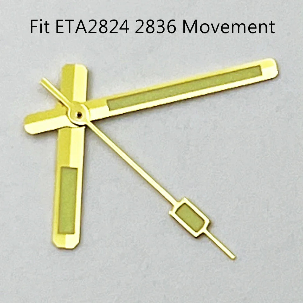 NH35 Luminous Watch Hands Fit NH35 NH36 PT5000 ETA2836 2824 DG2813 3804 Miyota8215 8205 821A Movement Watch Accessories