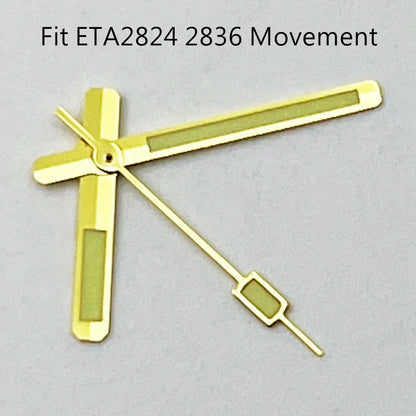 NH35 Luminous Watch Hands Fit NH35 NH36 PT5000 ETA2836 2824 DG2813 3804 Miyota8215 8205 821A Movement Watch Accessories