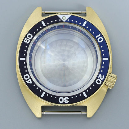 41mm NH35 Watch Case Stainless Steel Accessories For NH35 NH34 Mod Abalone NH36 NH70 Movement 28.5mm Dial Sapphire Crystal Glass