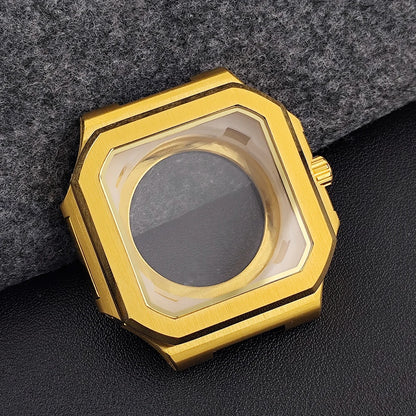 NH35 watch case men's automatic watch 38.5mm stainless steel case suitable for NH35 movement watch accessories