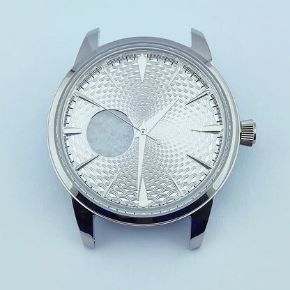 40mm Watch Case nh38 Case Arch Glass Silver Rose Gold Cocktail Case for NH38 Movement fit 35mm Dial