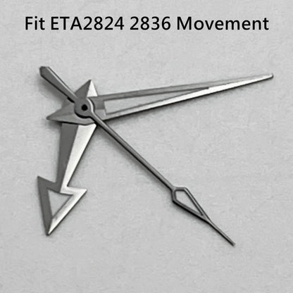 Arrow Watch Hands Silver/Blue/Gold Fit NH35 NH36 PT5000 ETA2836 2824 DG2813 3804 Miyota8215 8205 821A Movement Watch Accessories