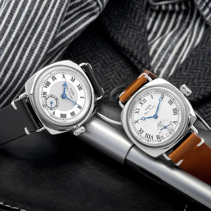 THORN T002 VD78 Quartz Watch Square Sapphire 36MM Case 10Bar Thin Watch