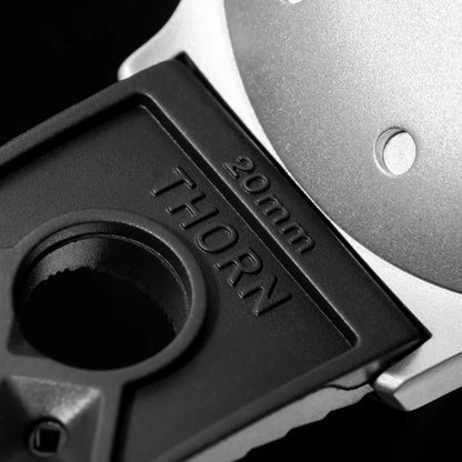 Thorn 42mm Men's Retro Titanium Diver Watch PT5000 Automatic Movement Rubber Strap C3 Luminous 20Bar Water Resistance