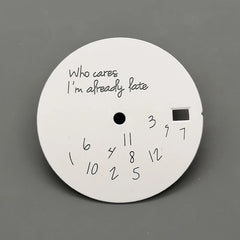 Dial 28.5mm DIY Watch Dial Fits NH35 NH36 Japan Movement SKX007 SKX009 SRPD Watch Case Dial Replace Parts