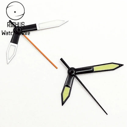 NH35 Watch Hands Black/White Watch Hands Fit NH35 NH36 PT5000 ETA2836 2824 Miyota8215 8205 DG2813 Movement Watch Accessories