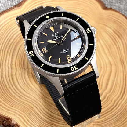 Tandorio Fifty FATHOMS Diver TD223 20bar NH35 PT5000 Sapphire 40mm