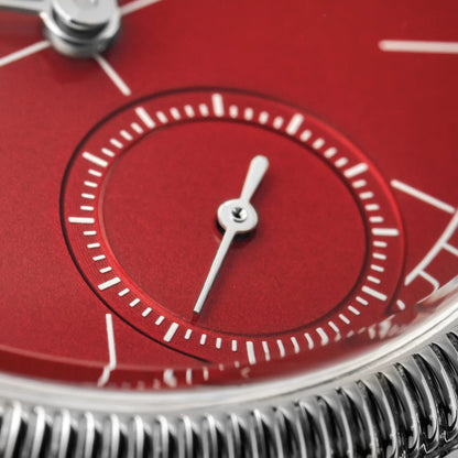 THORN T017 Square pillow-shaped 36mm Pilot couple wristwatch VD78 quartz Double Domed Sapphire 10Bar