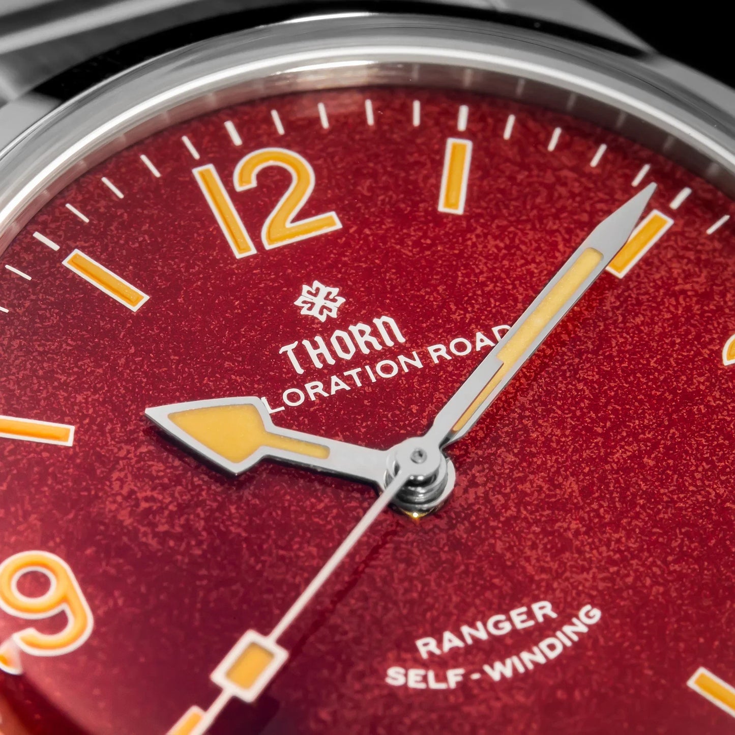 THORN T003 34mm Retro Watch PT5000 Automatic Dome Sapphire Luminous 10Bar dress explorer