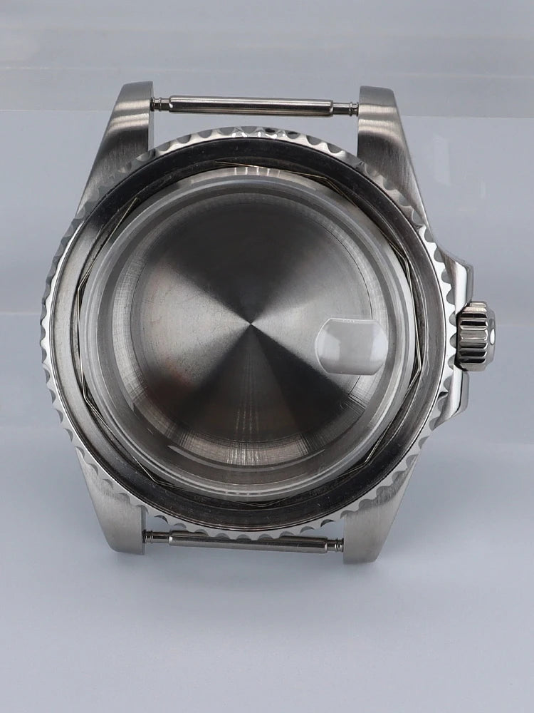 NH35 40mm SUB Black Ceramic Insert Watch Case Sapphire For NH34 NH35 NH36 NH38 4R36 Miyot8215 ETA2824 Movement 20ATM Waterproof