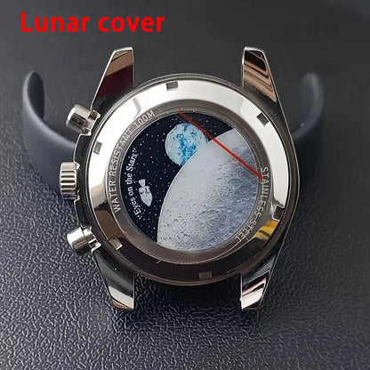 39.7mm watches metal case FIT VK63 movement case watch accessories watch parts Fits 20mm strap Watch Box