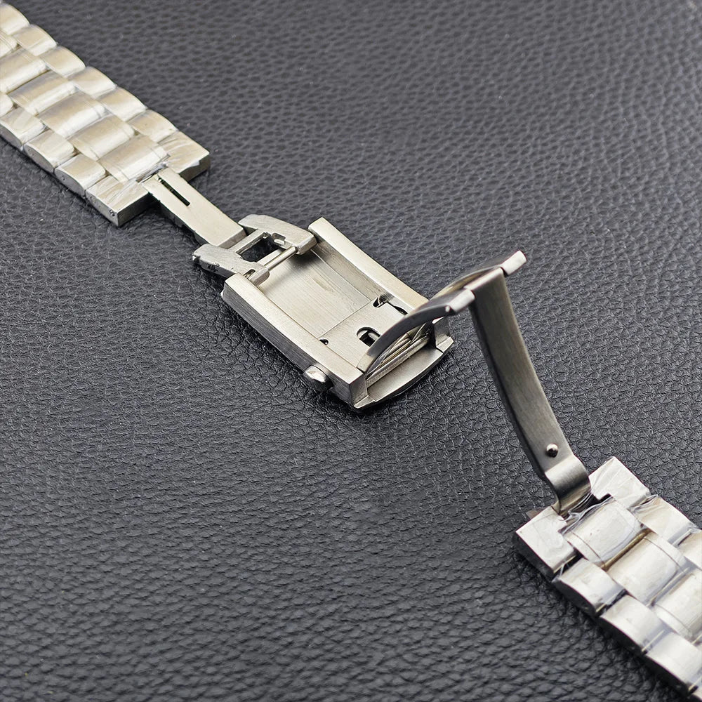 39.7mm Men's watches metal case FIT VK63 movement case watch accessories watch parts Fits 20mm strap Watch Box