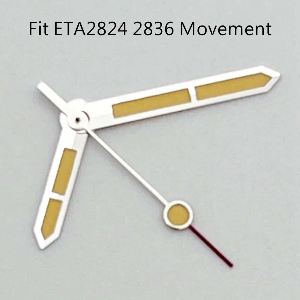 NH35 Hands Silver Watch Hands Fit NH35 NH36 PT5000 ETA2836 2824 DG2813 3804 Miyota8215 8205 821A Movement Watch Accessories