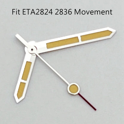 NH35 Hands Silver Watch Hands Fit NH35 NH36 PT5000 ETA2836 2824 DG2813 3804 Miyota8215 8205 821A Movement Watch Accessories